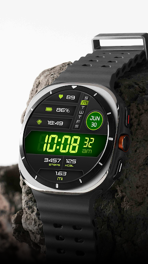 Matrix Watch Face Screenshot 0