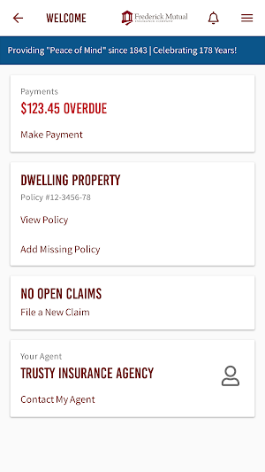 Frederick Mutual Insurance Screenshot 0