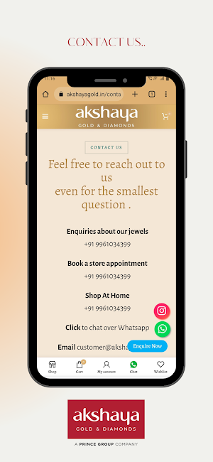 Akshaya Gold and Diamonds Screenshot 0