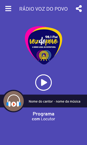 Rádio Voz do Povo Screenshot 1