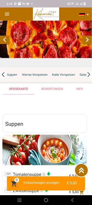 Restaurant Korkenzieher Screenshot 2