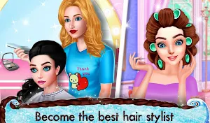 Gorgeous Wedding Bride Hair Do Design Spa Salon Screenshot 1