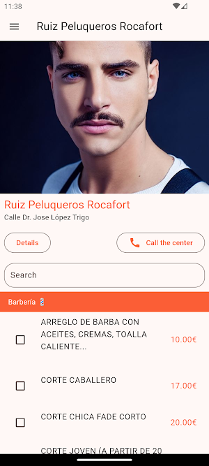 Ruiz Peluqueros Rocafort Screenshot 0