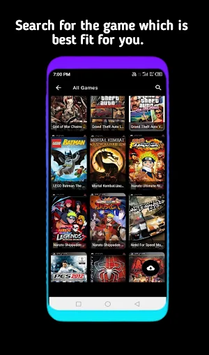 PSP Games Emulator & Library Screenshot 3