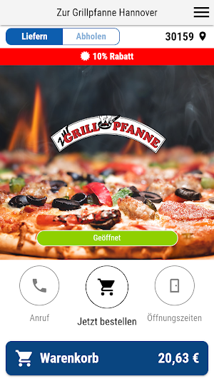Zur Grillpfanne Hannover Screenshot 0
