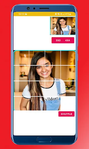 Anushka Sen Game - Jigsaw Screenshot 2