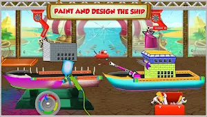 Cruise Ship Factory: Mechanic & Builder Game Screenshot 0