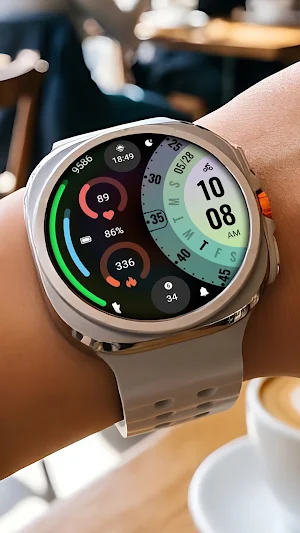 ZKin Watch Face Arc Widget Screenshot 0