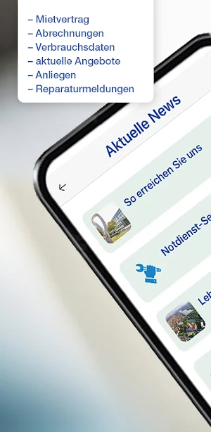 WGH-MieterApp Screenshot 1
