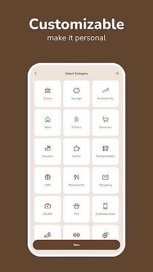 Budget Planner App - Florita Screenshot 1