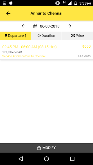 KRC Travel Access Screenshot 1