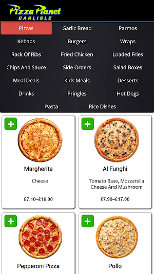 Pizza Planet Carlisle CA2 Screenshot 1