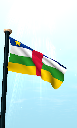 Central African Republic Flag Screenshot 1