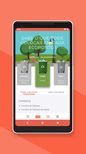 WasteApp Screenshot 2