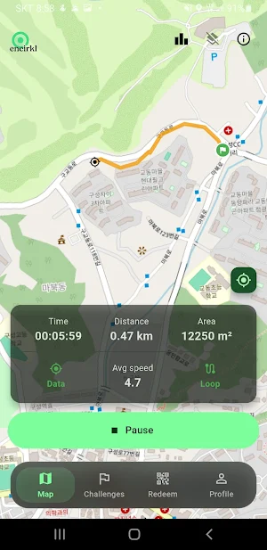 encirkl: Explore & Feel Screenshot 1