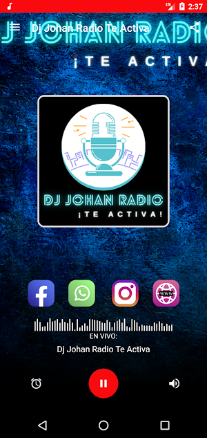 Dj Johan Radio Te Activa Screenshot 1
