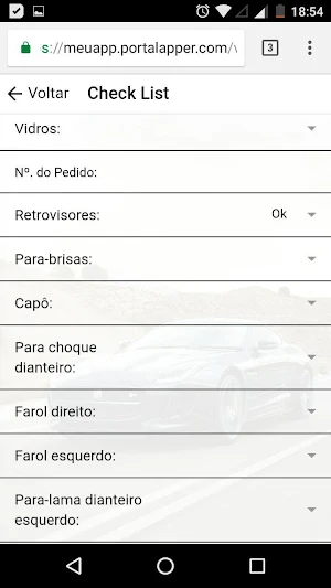 Portal Testes Screenshot 1