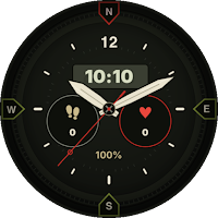 Tactical Bearing Watch Face