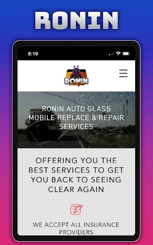 Ronin Auto Glass Screenshot 3