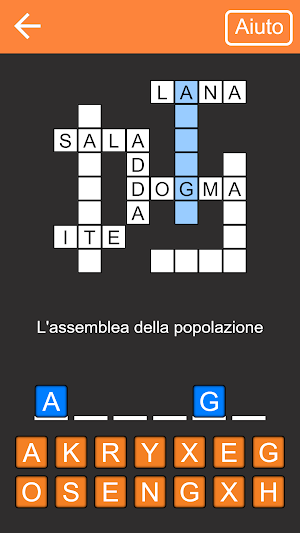 Cruciverba gratis Italiano Screenshot 0