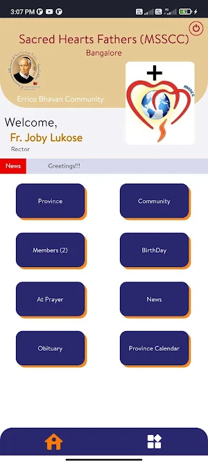 Sacred Hearts Fathers(MSSCC) Screenshot 1