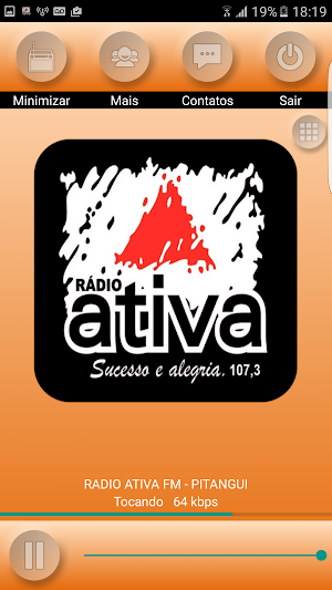 Ativa FM 107,3 – Pitangui Screenshot 2
