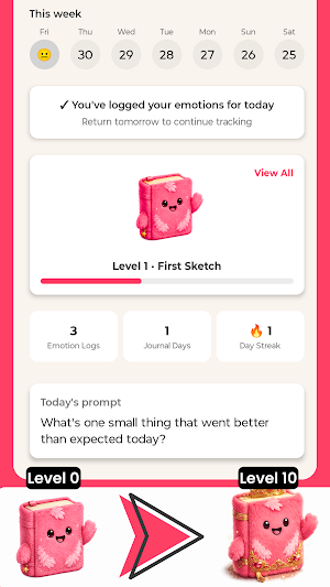 Gratitude Journal with Prompts Screenshot 1