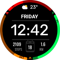 Digital Fnx358 Watch Face