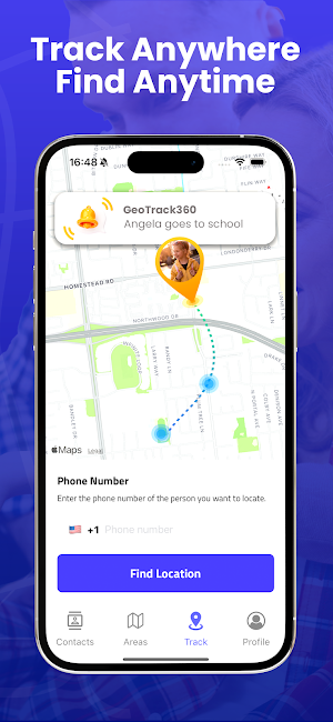 GeoTrack360: GPS Phone Locator Screenshot 3