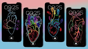 Neon Glow Wallpaper Screenshot 1