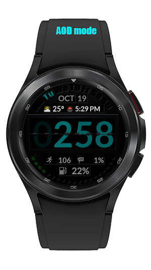 NTV520 - Digital watch face Screenshot 1
