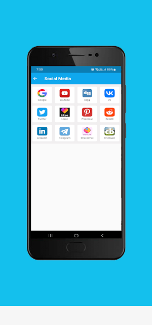 All in One Social Media App Screenshot 2