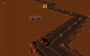 Car Racer ZigZag Infinite Game Screenshot 3