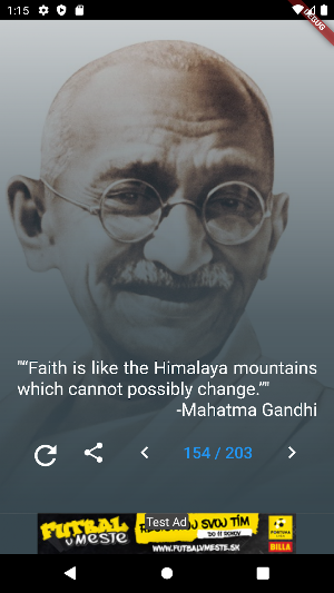 Mahatma Gandhi Quotes Screenshot 0