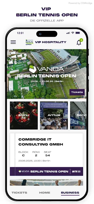 VIP Berlin Tennis Open Screenshot 0