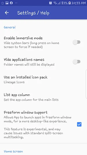 Stability and Faster Launcher Screenshot 2