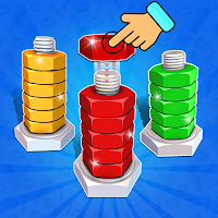 Nuts N Bolt Screw Color Puzzle