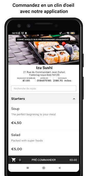 Izu Sushi Screenshot 0
