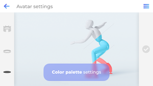Freezio Figure Skating 3D app for training jumps. Screenshot 3