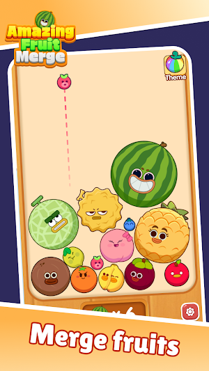 Amazing Fruit Merge Screenshot 1