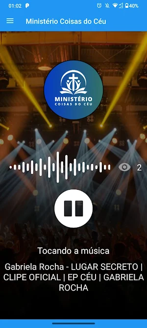 Rádio Ministério Coisas do Céu Screenshot 0