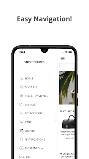 VacationGrabs Bags & Apparel Screenshot 3