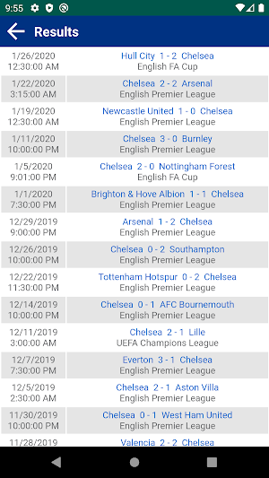 Chelsea Latest News Screenshot 3