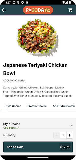 Pagoda Asian Grill Screenshot 2