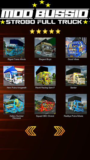 Mod Bussid Strobo Full Truck Screenshot 3