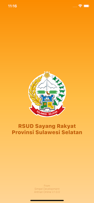Antrian Online RSUD Sayang Rak Screenshot 0