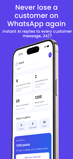 Zirra for Business Screenshot 0