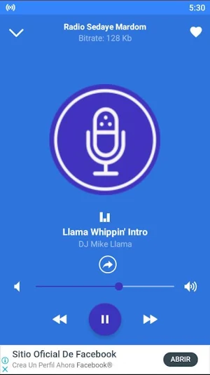 radio sedaye mardom App US Screenshot 0