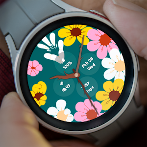 Flower Watch Face Screenshot 1