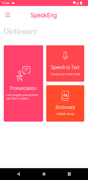SpeakEng - English Listening Screenshot 0